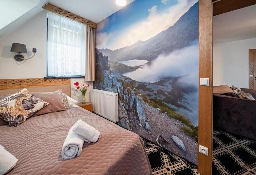 آپارتمان 2 خوابه, Serce Tatr Residence Zakopane   Blisko Krupówek