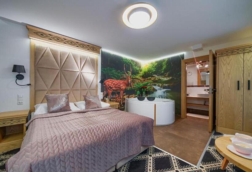 اتاق لوکس با وان آب گرم, Serce Tatr Residence Zakopane   Blisko Krupówek