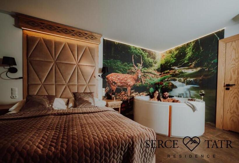 Номер Deluxe с Гидромассажем, Serce Tatr Residence Zakopane   Blisko Krupówek