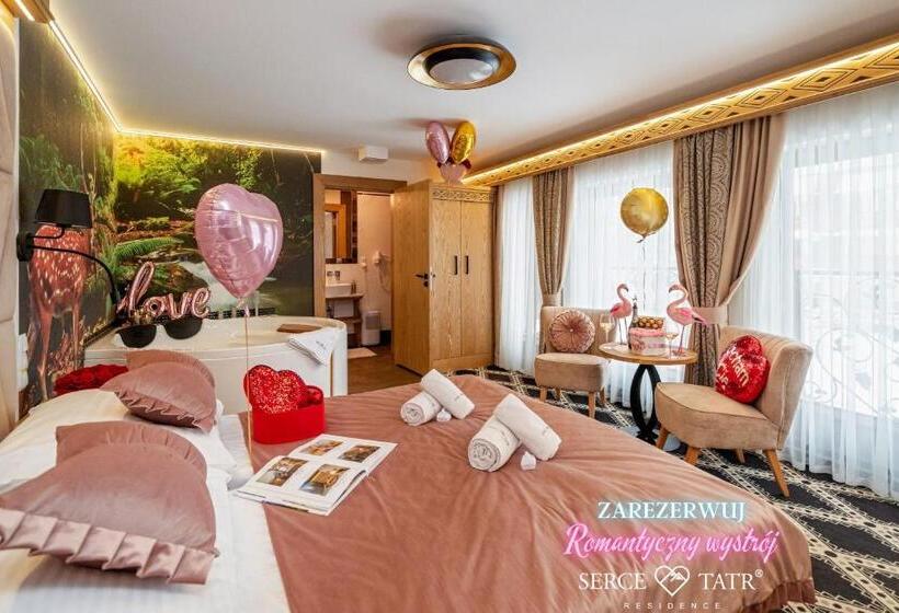 اتاق لوکس با وان آب گرم, Serce Tatr Residence Zakopane   Blisko Krupówek