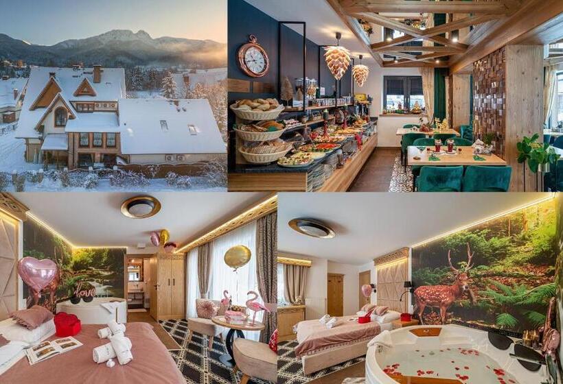 اتاق لوکس با وان آب گرم, Serce Tatr Residence Zakopane   Blisko Krupówek