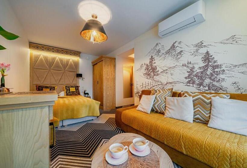 اتاق استاندارد سه نفره, Serce Tatr Residence Zakopane   Blisko Krupówek