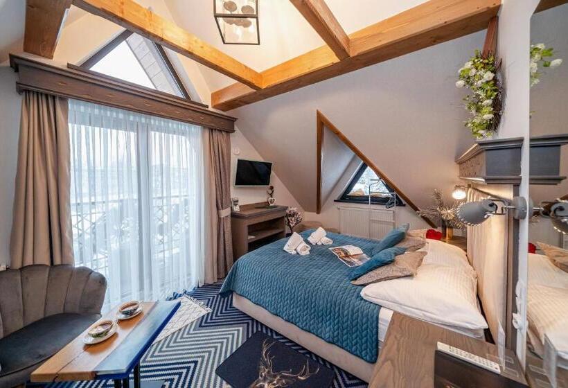 اتاق استاندارد با چشمانداز کوهستان, Serce Tatr Residence Zakopane   Blisko Krupówek
