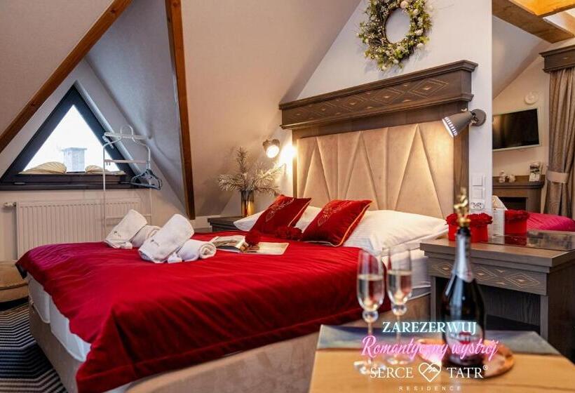اتاق استاندارد با چشمانداز کوهستان, Serce Tatr Residence Zakopane   Blisko Krupówek