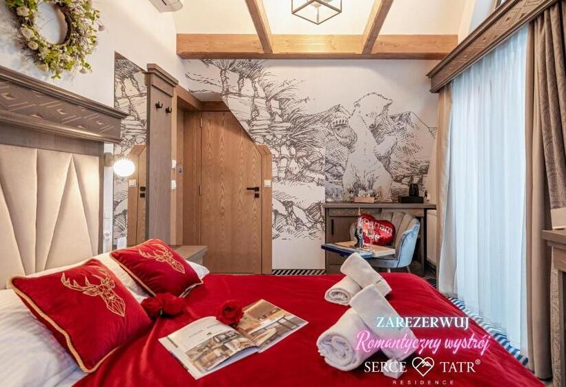 اتاق استاندارد با چشمانداز کوهستان, Serce Tatr Residence Zakopane   Blisko Krupówek