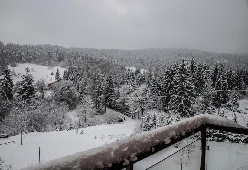 חדר סטנדרט עם מרפסת, Pensjonat Pod Samowarem