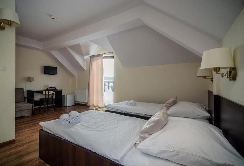 חדר סטנדרט עם מרפסת, Pensjonat Pod Samowarem