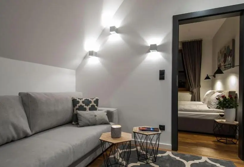 テラス付き１ベッドルームアパートメント, Willa Jarosta & Spa  Free Parking