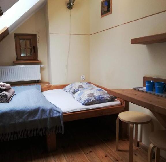 חדר סטנדרט חדר אמבטיה משותף, Villa Hubertus