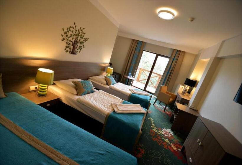 带阳台的三人标准间, Europa Górnicza Strzecha