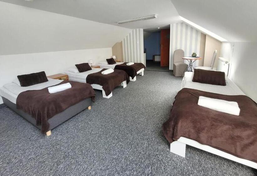 اتاق استاندارد چهار تخته, Pirat Hotel & Spa Hotel Z Basenem