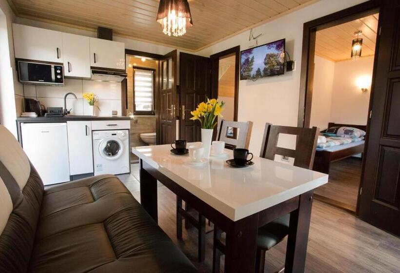 シャレー1寝室, Pokoje I Apartamenty U Sabiny   Apartament I Domek Z Jacuzzi Na Wyłączność   Pozostałe Pokoje Bez Ja