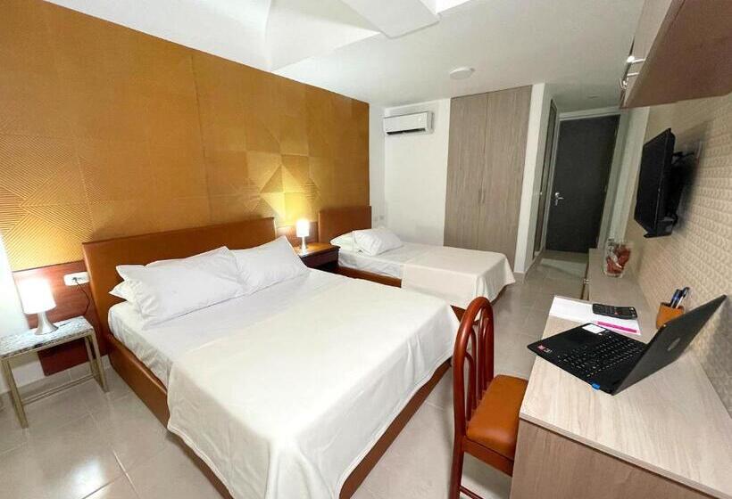 חדר בסיסי לשלושה, Prado 72 Inn