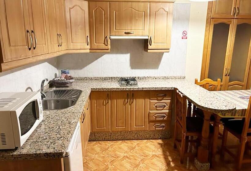 带1个卧室带花园景观的公寓, Vv Apartamentos Estrella Del Norte