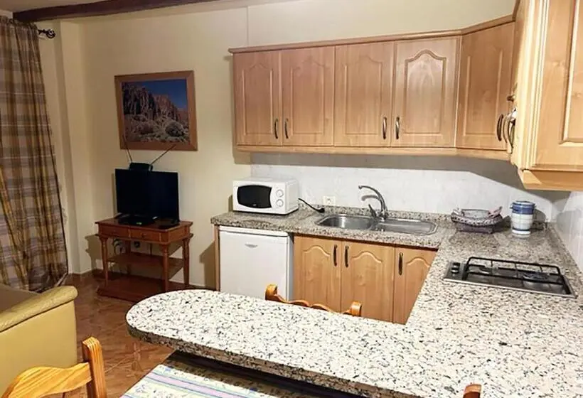 庭の見える1ベッドルームアパートメント, Vv Apartamentos Estrella Del Norte