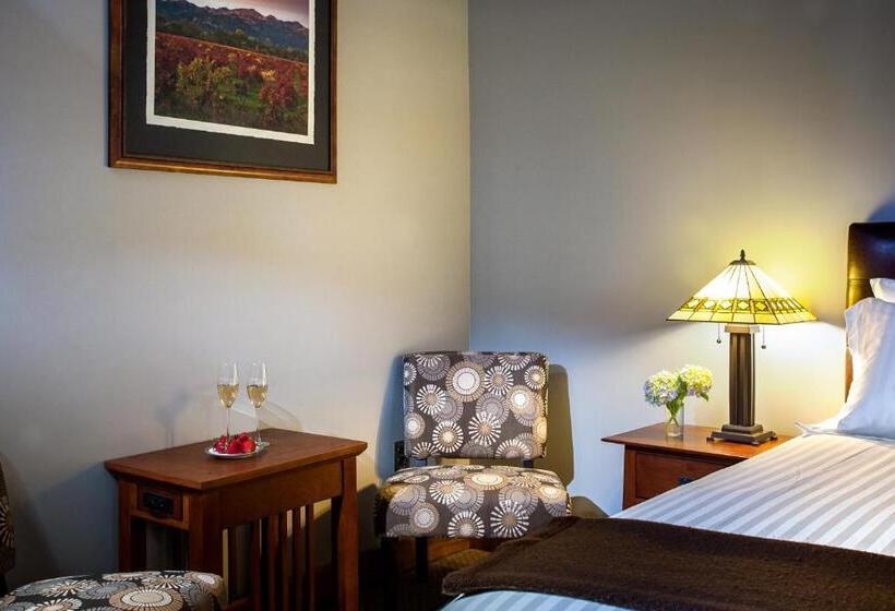 غرفة قياسية سرير كينج, Calistoga Wine Way Inn