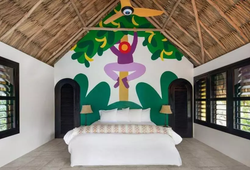 キングサイズベッドのスタンダードルーム, Matachica Beach Resort And Spa