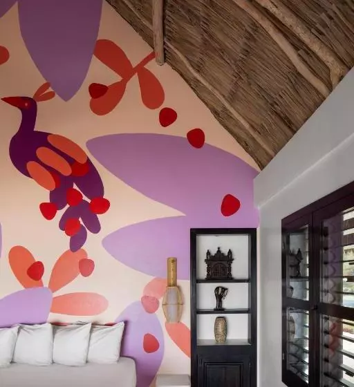 キングサイズベッドのデラックスルーム, Matachica Beach Resort And Spa