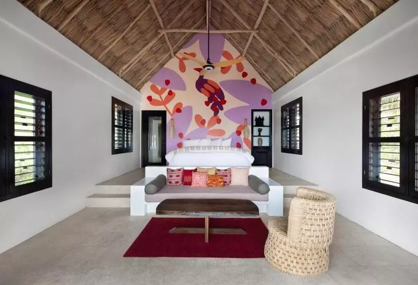 キングサイズベッドのデラックスルーム, Matachica Beach Resort And Spa
