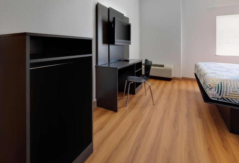 اتاق استاندارد با تخت بزرگ, Motel 6san Antonio, Tx  Airport