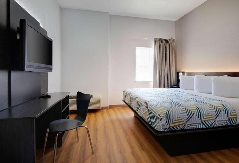 اتاق استاندارد با تخت بزرگ, Motel 6san Antonio, Tx  Airport