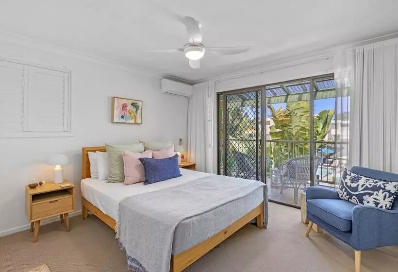 Rivitalo 2 Makuuhuonetta, Noosa Village River Resort