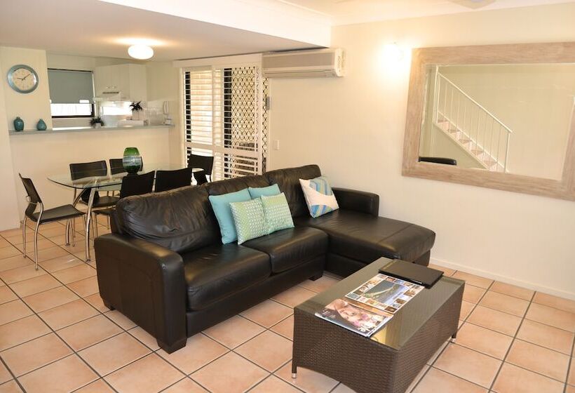 带露台两卧住房, Noosa Village River Resort