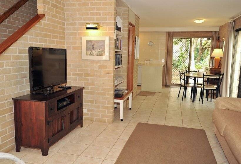 בית צמוד 2 חדרים, Noosa Village River Resort