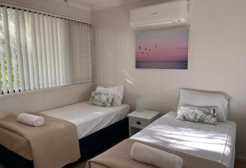 בית, 2 חדרי שינה, Noosa Village River Resort