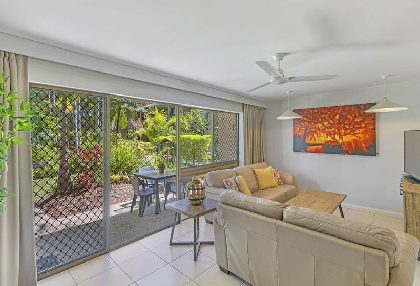 带露台两卧住房, Noosa Village River Resort