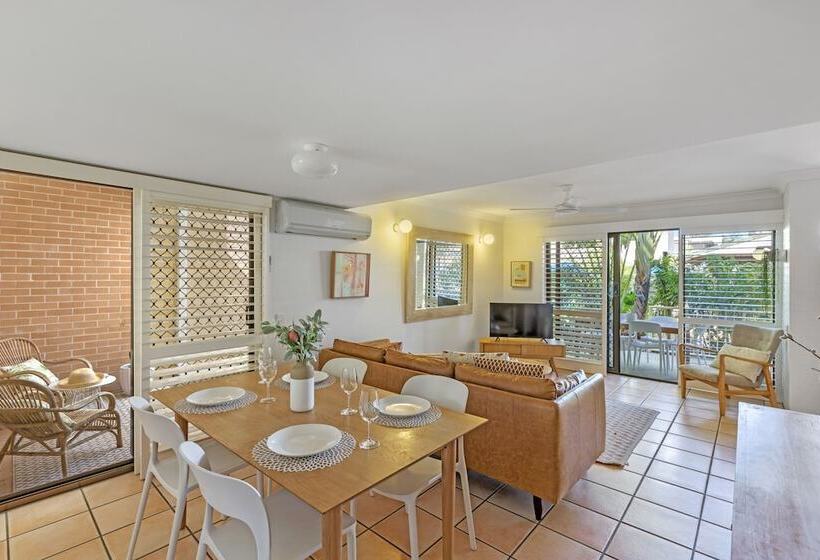 带露台两卧住房, Noosa Village River Resort