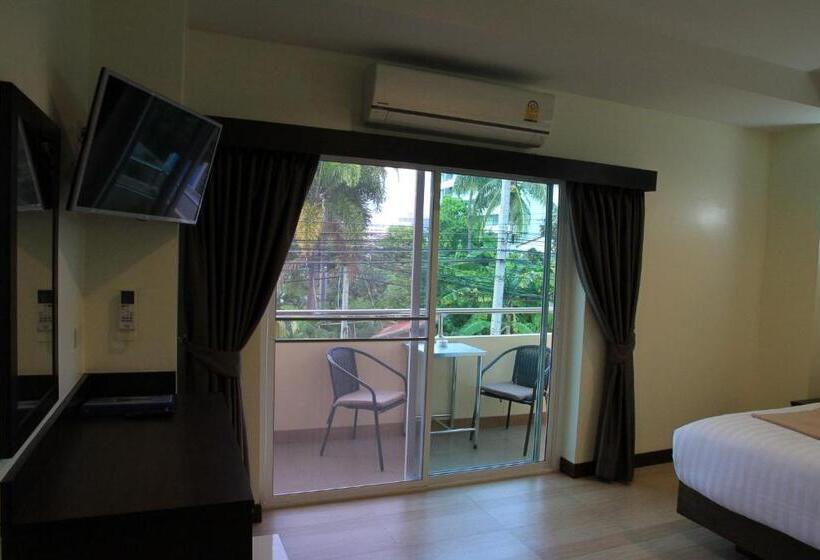 חדר דלוקס, Sky Villa Hua Hin Guesthouse   Adults Only