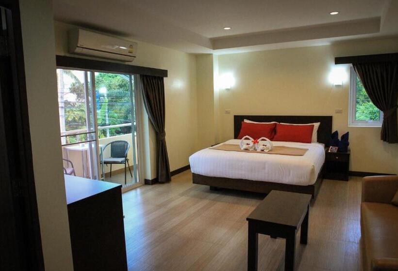 חדר דלוקס, Sky Villa Hua Hin Guesthouse   Adults Only