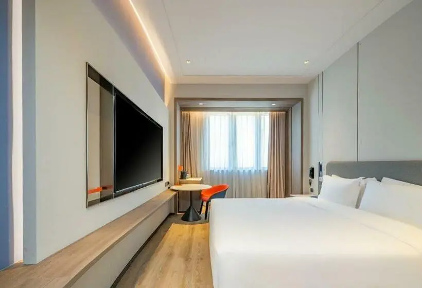 キングサイズベッドのスタンダードルーム, Holiday Inn Express Suzhou Luzhi, An Ihg