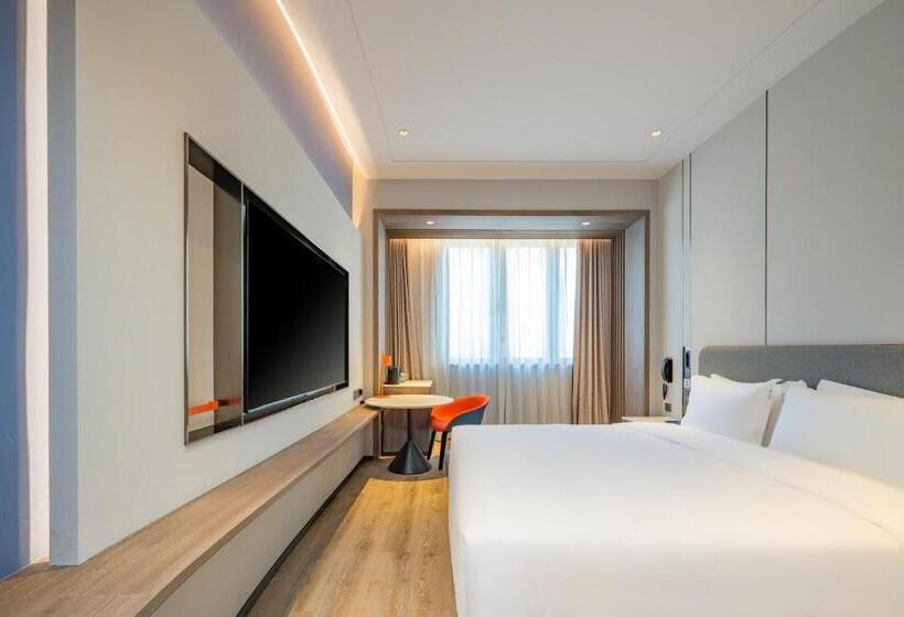 장애인을 위한 킹사이즈 침대 스탠다드 룸, Holiday Inn Express Suzhou Luzhi, An Ihg