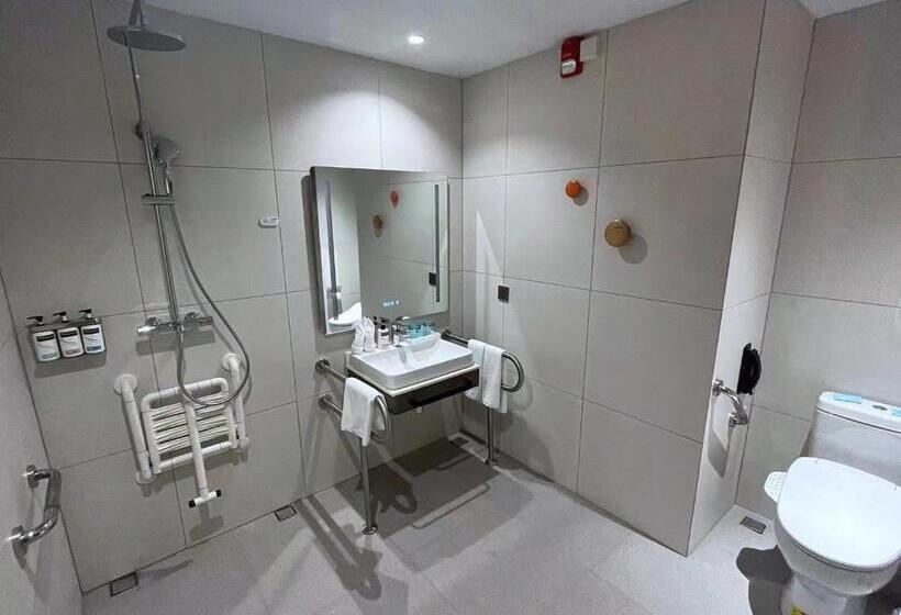 장애인을 위한 킹사이즈 침대 스탠다드 룸, Holiday Inn Express Suzhou Luzhi, An Ihg