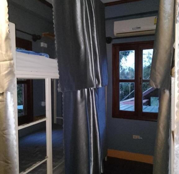 سرير فى غرفة مشتركه, Funny Riverside Backpackers