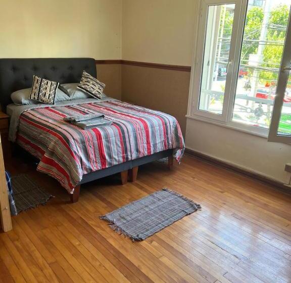 غرفة قياسية مع حمام خارجي, Hostal Casona Del Mar