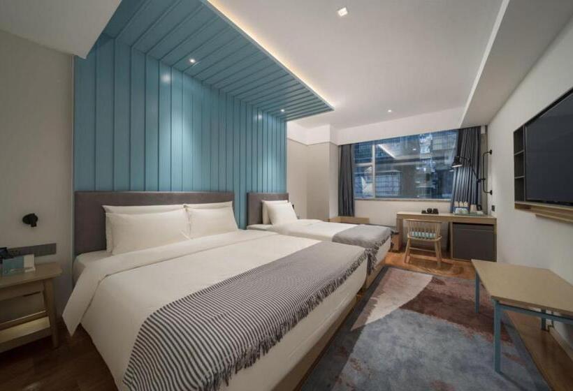 Семейный Номер, Citynote Hotel Guangzhou Beijing Road Provincial People S Hospital