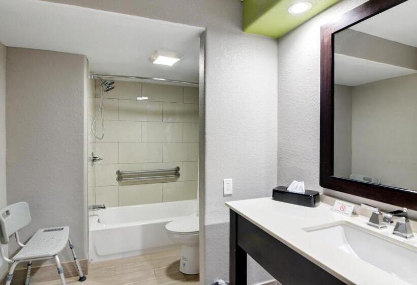 غرفة قياسية سرير كينج لذوى الإحتياجات الخاصة, Seabreeze Inn  Fort Walton