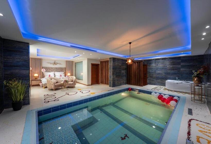 סוויטה עם בריכה, فندق الرؤية الجديدة