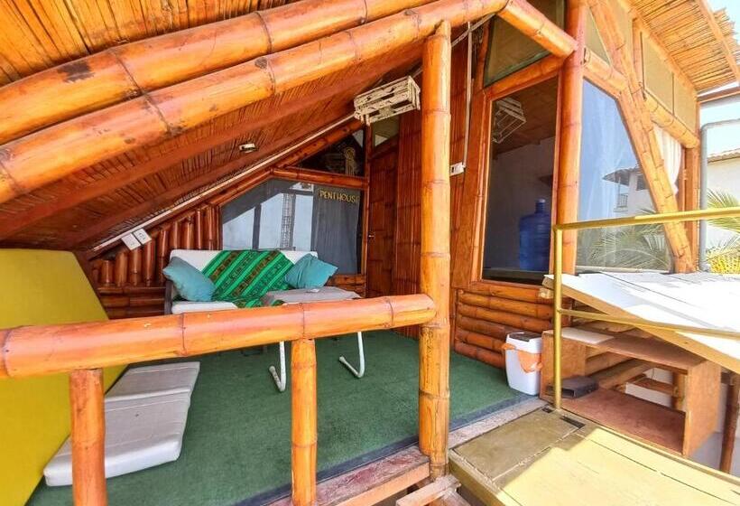 바다 전망 스탠다드 방갈로, Wally S House Mancora