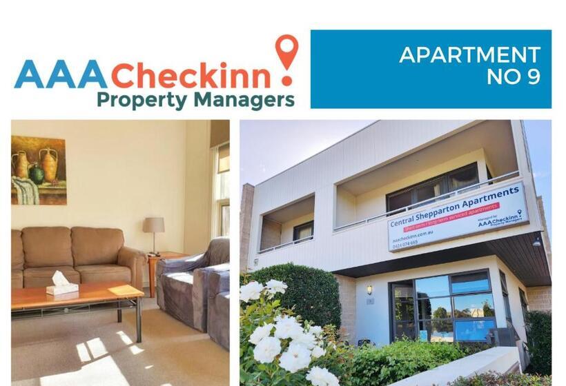 آپارتمان لوکس 2 خوابه, Central Shepparton Apartments