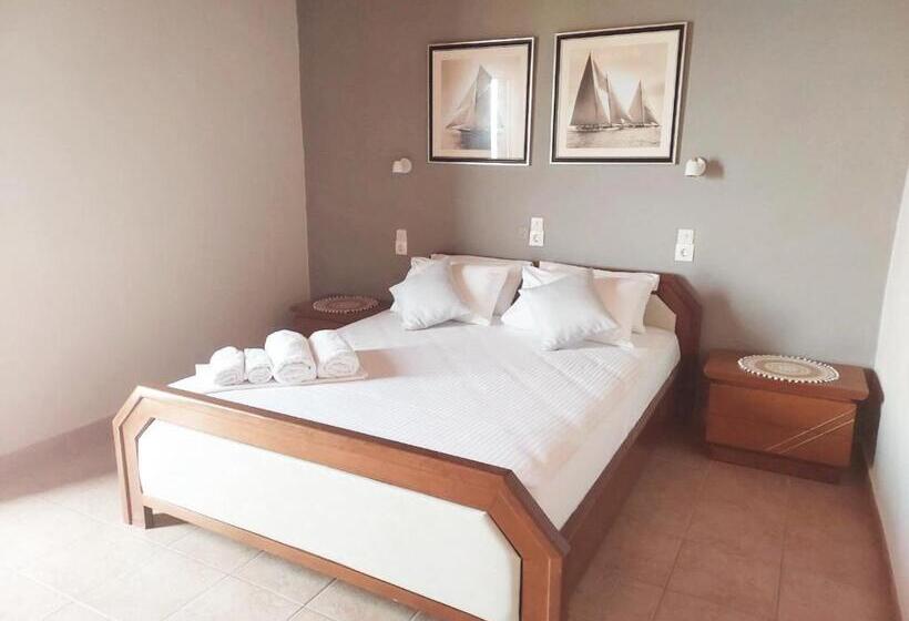 חדר דלוקס עם מרפסת נוף לים, Agia Roumeli