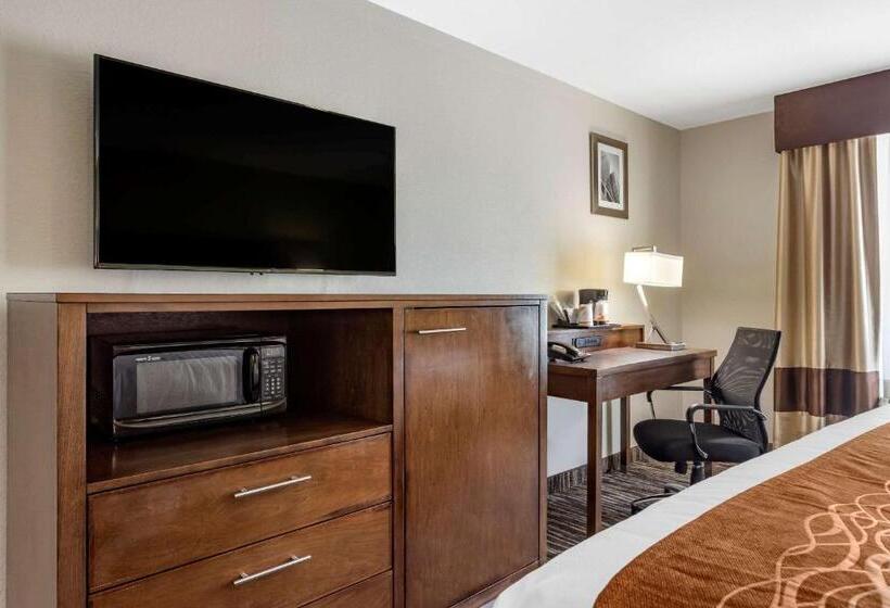 اتاق استاندارد با تخت بزرگ برای معلولان, Comfort Inn & Suites North Little Rock Jfk Blvd