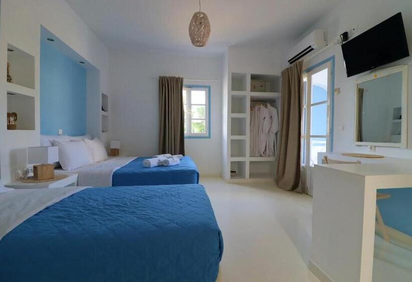 带花园景观的标准工作室, Coralli Beach Apartments