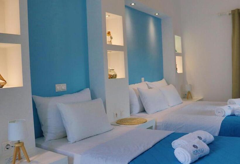 带花园景观的标准工作室, Coralli Beach Apartments