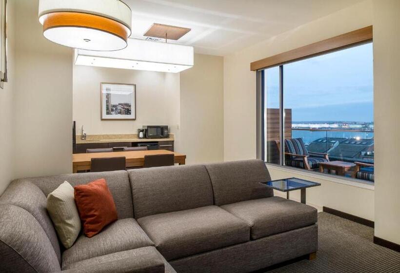 キングサイズベッドのスイートルーム, Hyatt Place Portland Old Port
