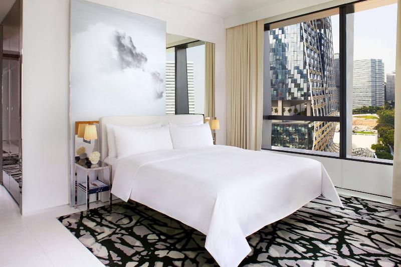 اتاق لوکس با تخت بزرگ, Jw Marriott Hotel Singapore South Beach