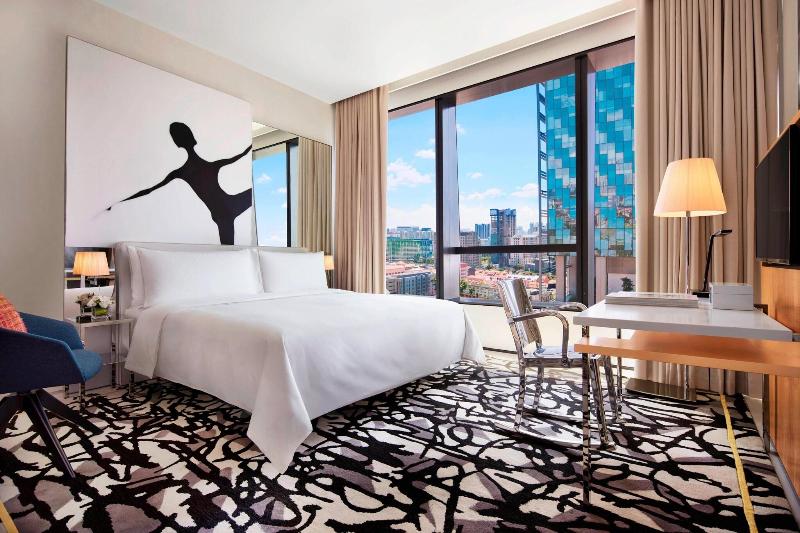 اتاق لوکس با تخت بزرگ, Jw Marriott Hotel Singapore South Beach